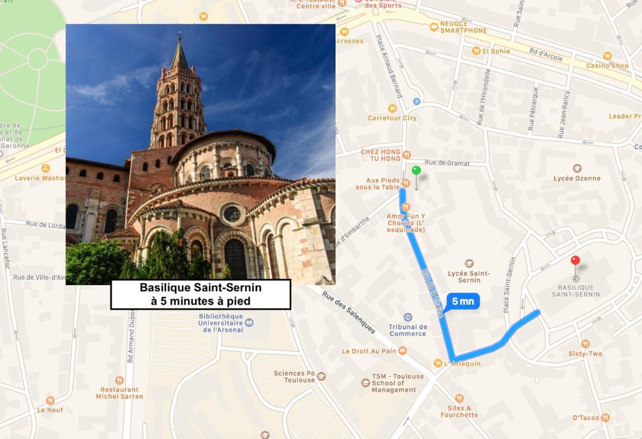 L'Ambree - Appartement Standing Toulouse Hypercentre المظهر الخارجي الصورة